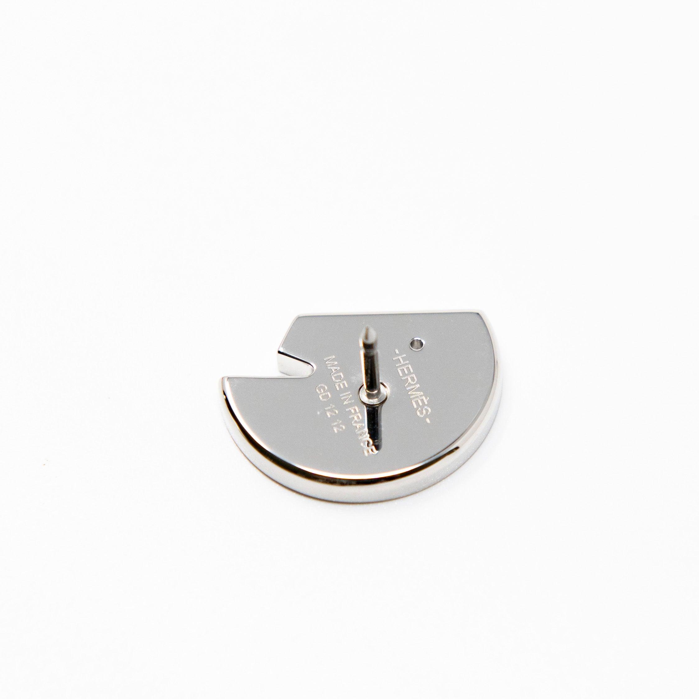 Hermes Noir Carrousel Badge Pin