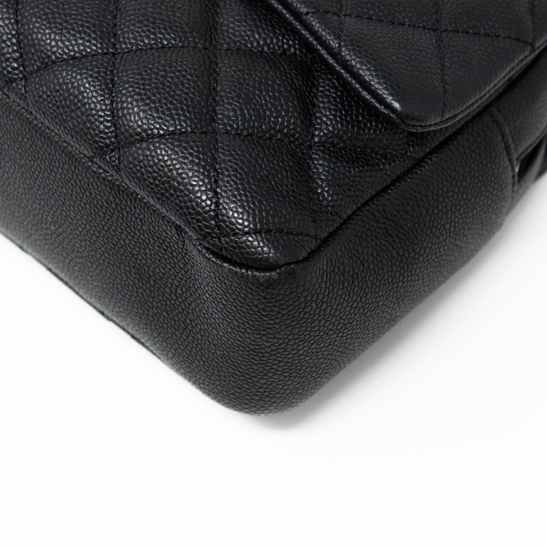 Chanel Black Jumbo Easy Flap