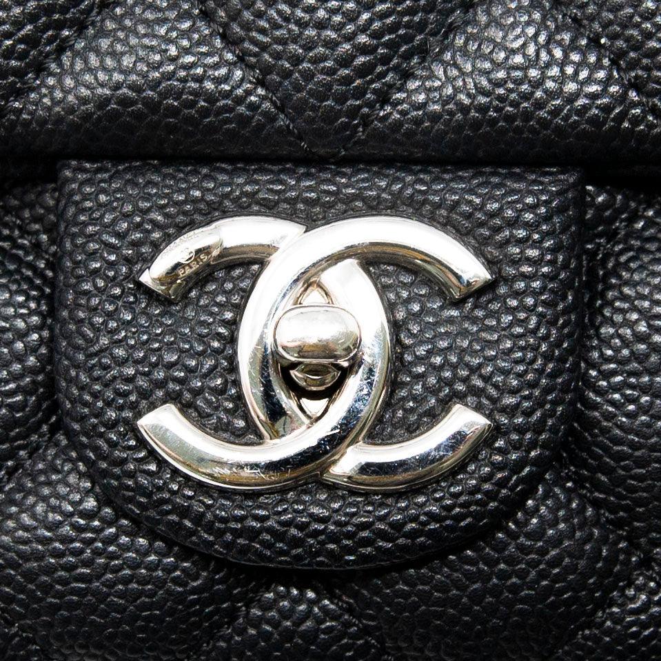 Chanel Black Jumbo Easy Flap