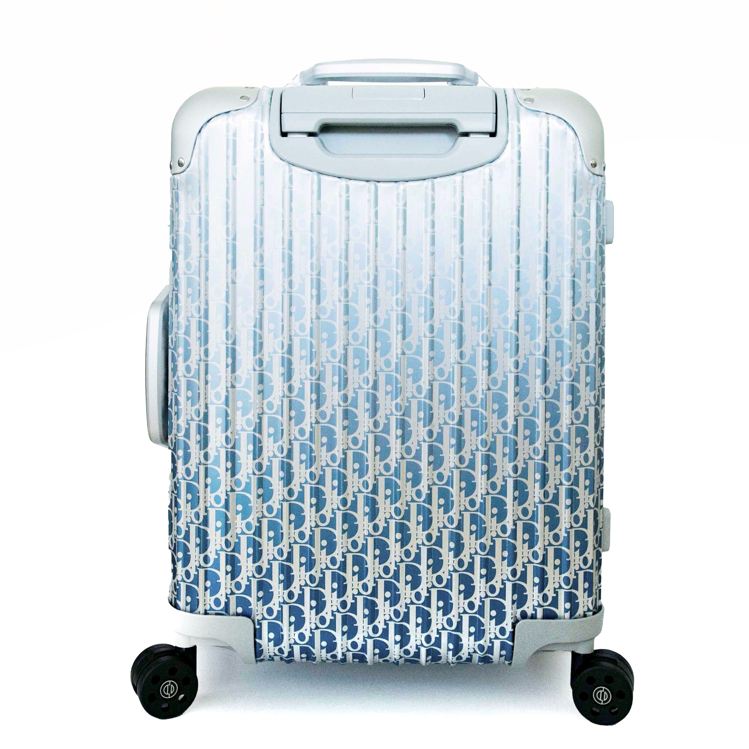 Dior x Rimowa Blue Carry-On Luggage