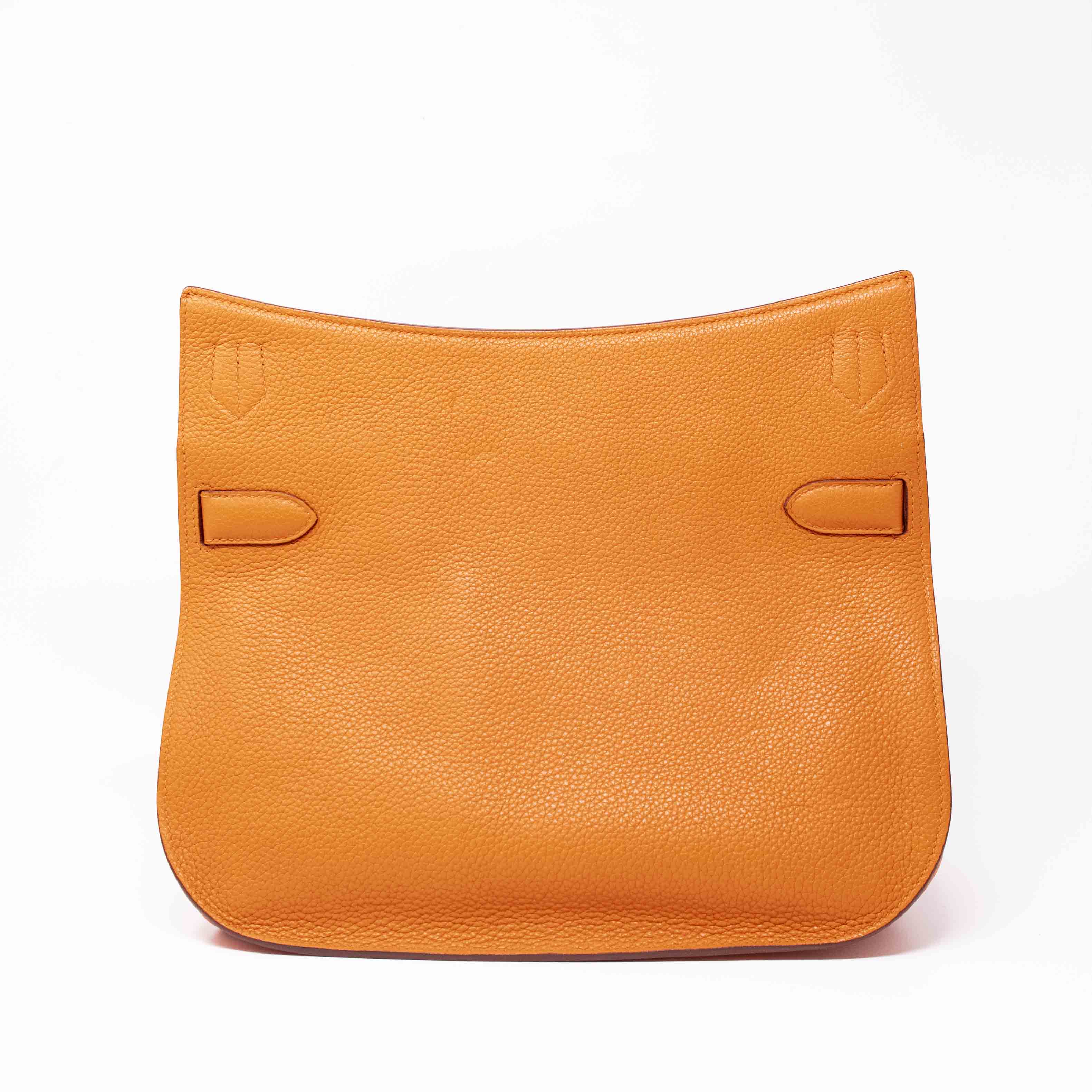 Hermes Orange Clemence Jypsiere 34