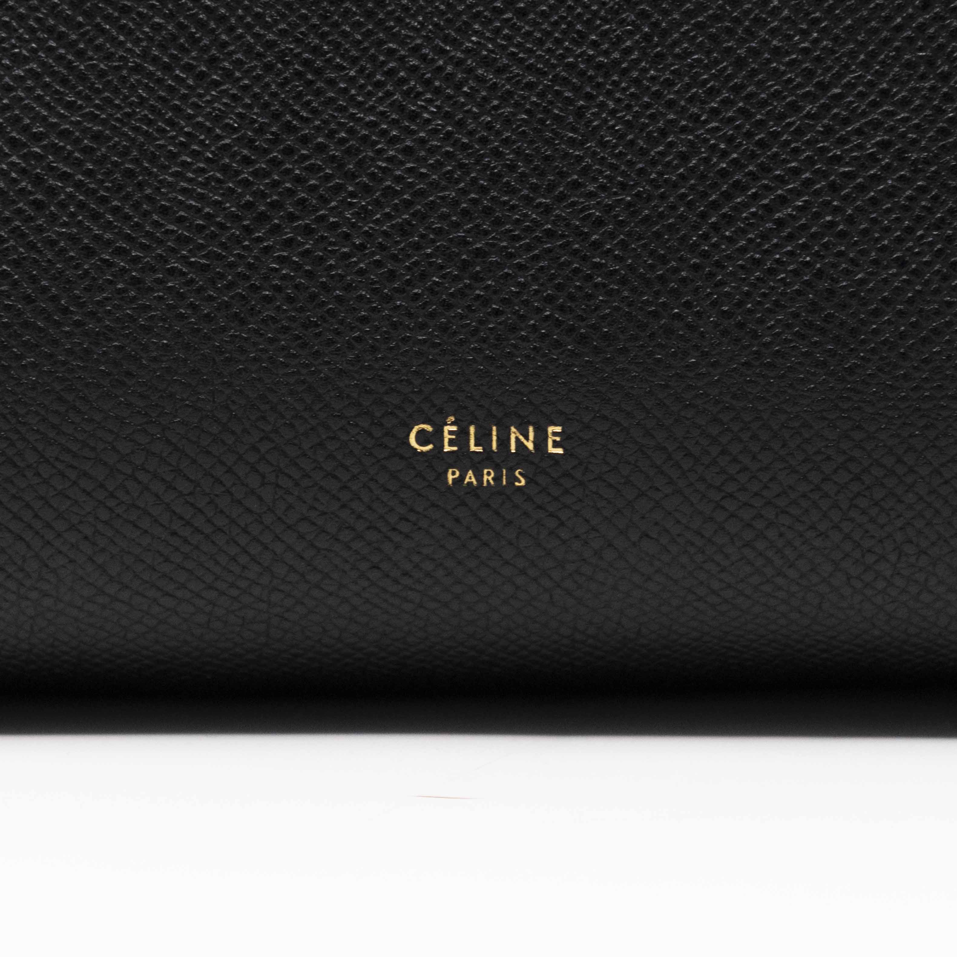 Celine Black Micro Belt Bag