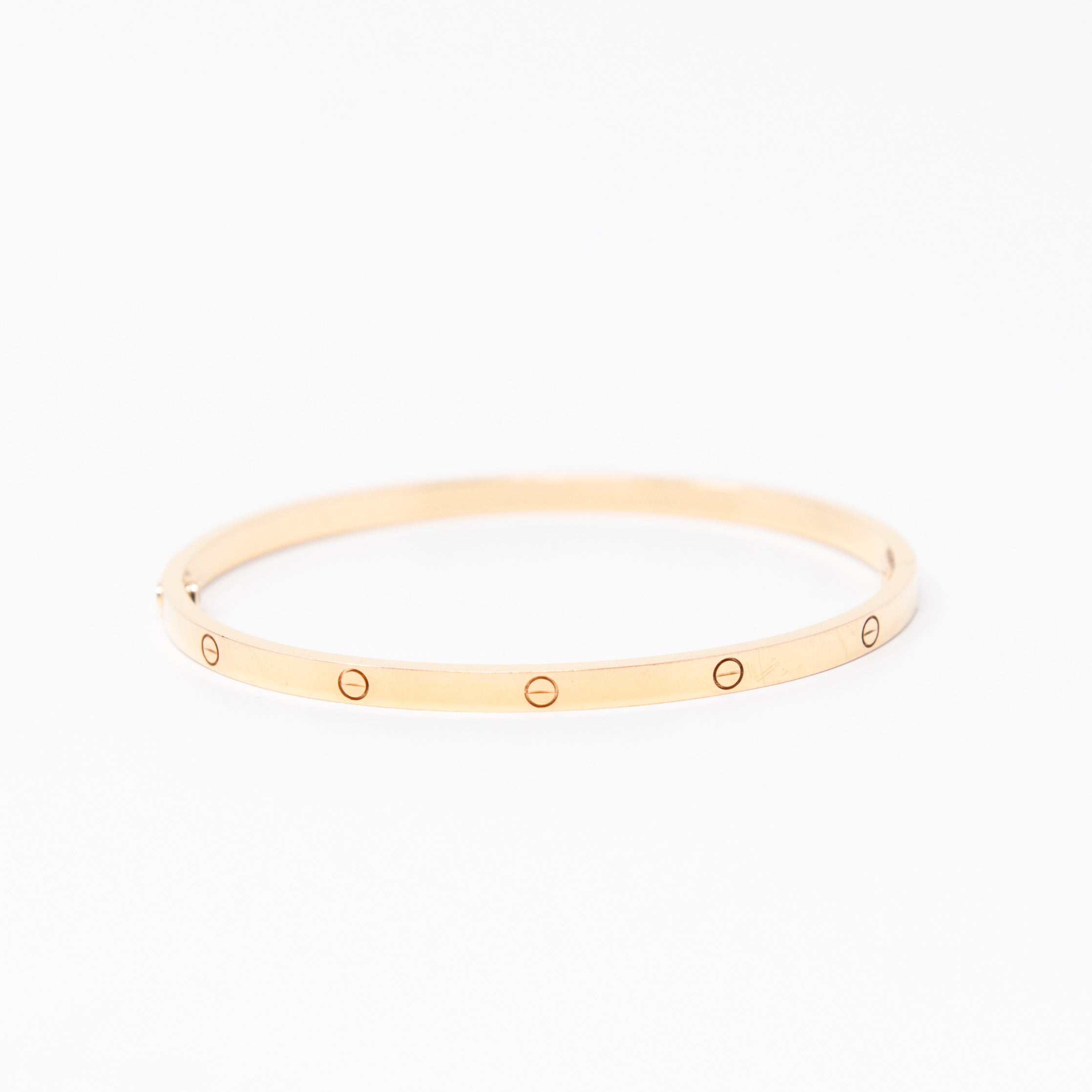 Cartier Rose Gold Love Bracelet SM 19