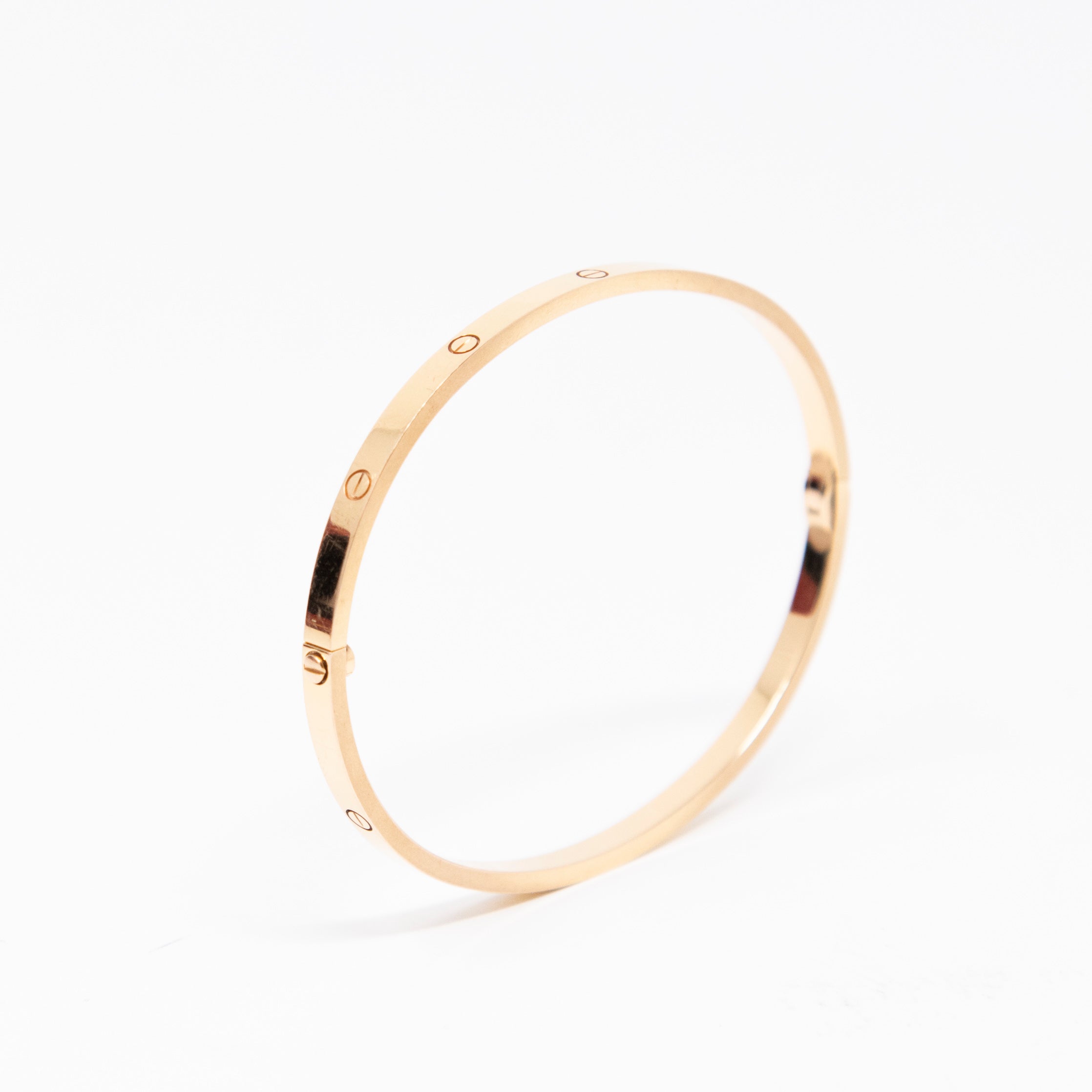 Cartier Rose Gold Love Bracelet SM 19