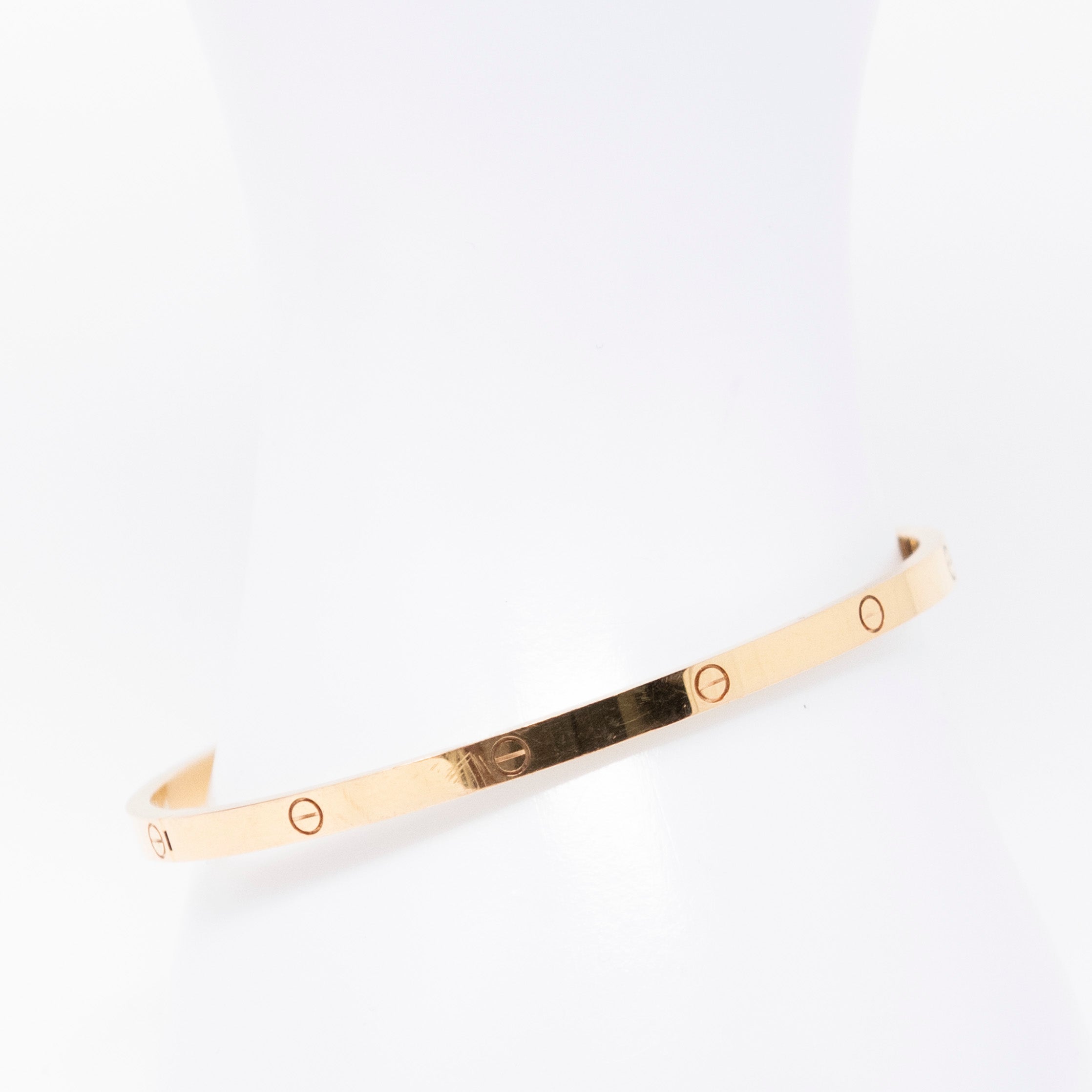 Cartier Rose Gold Love Bracelet SM 19