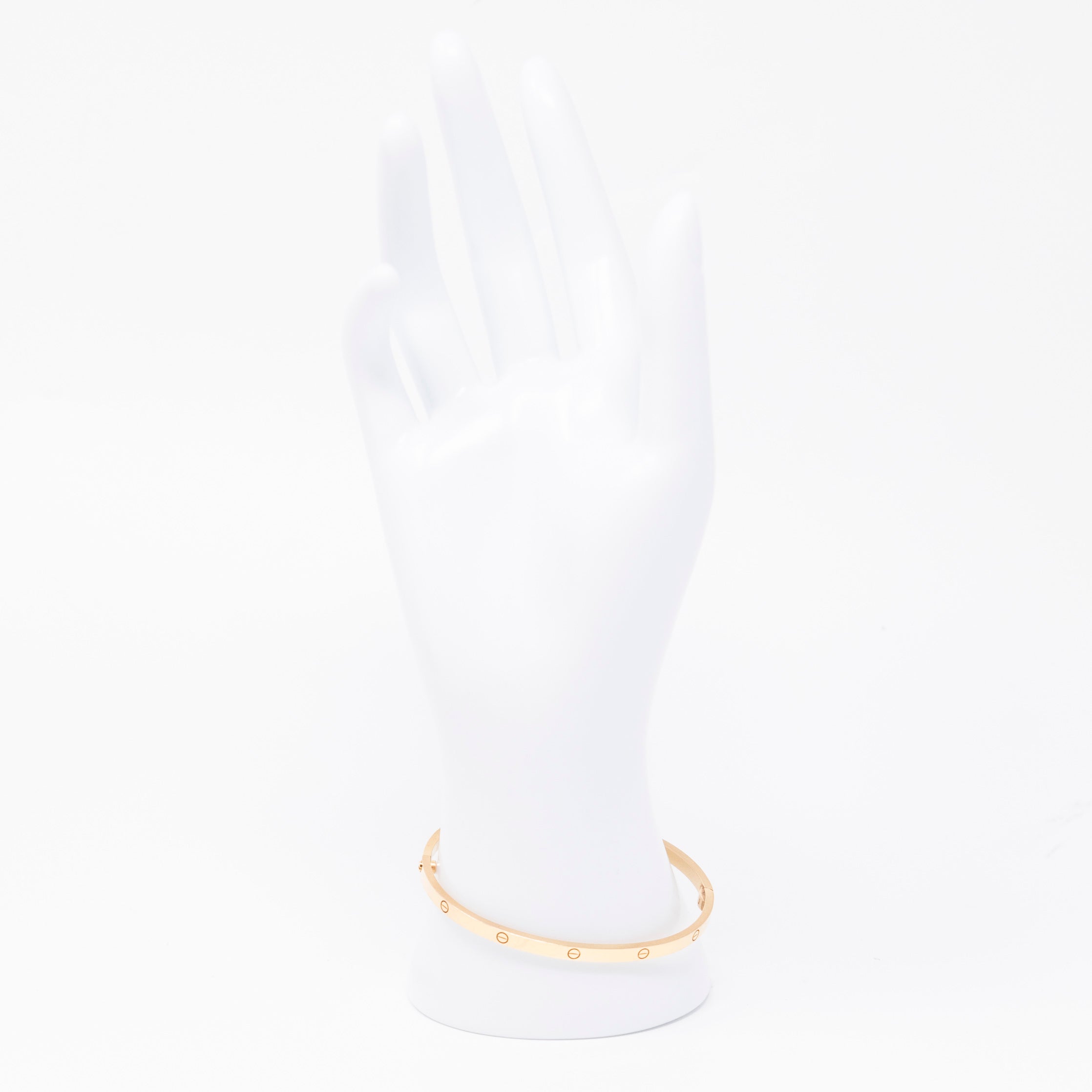 Cartier Rose Gold Love Bracelet SM 19