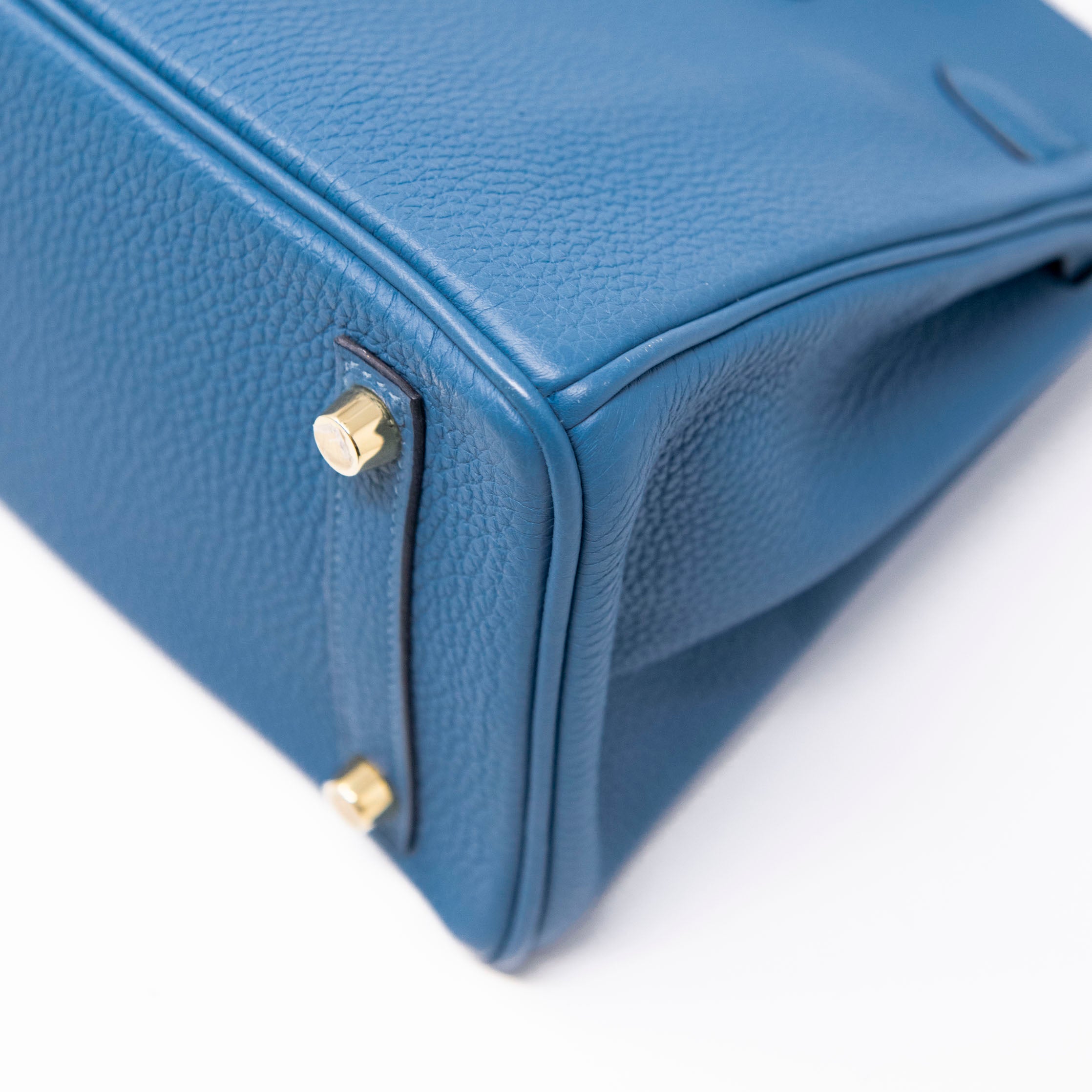 Hermes Bleu Azur Togo Birkin 25