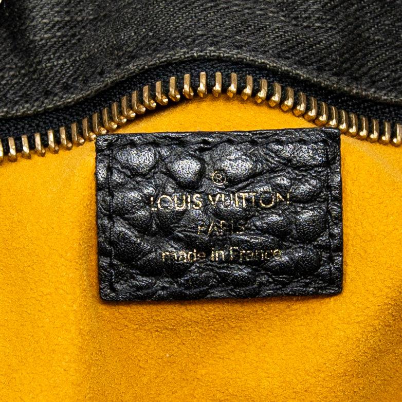 Louis Vuitton Black Monogram Denim Neo Cabby GM