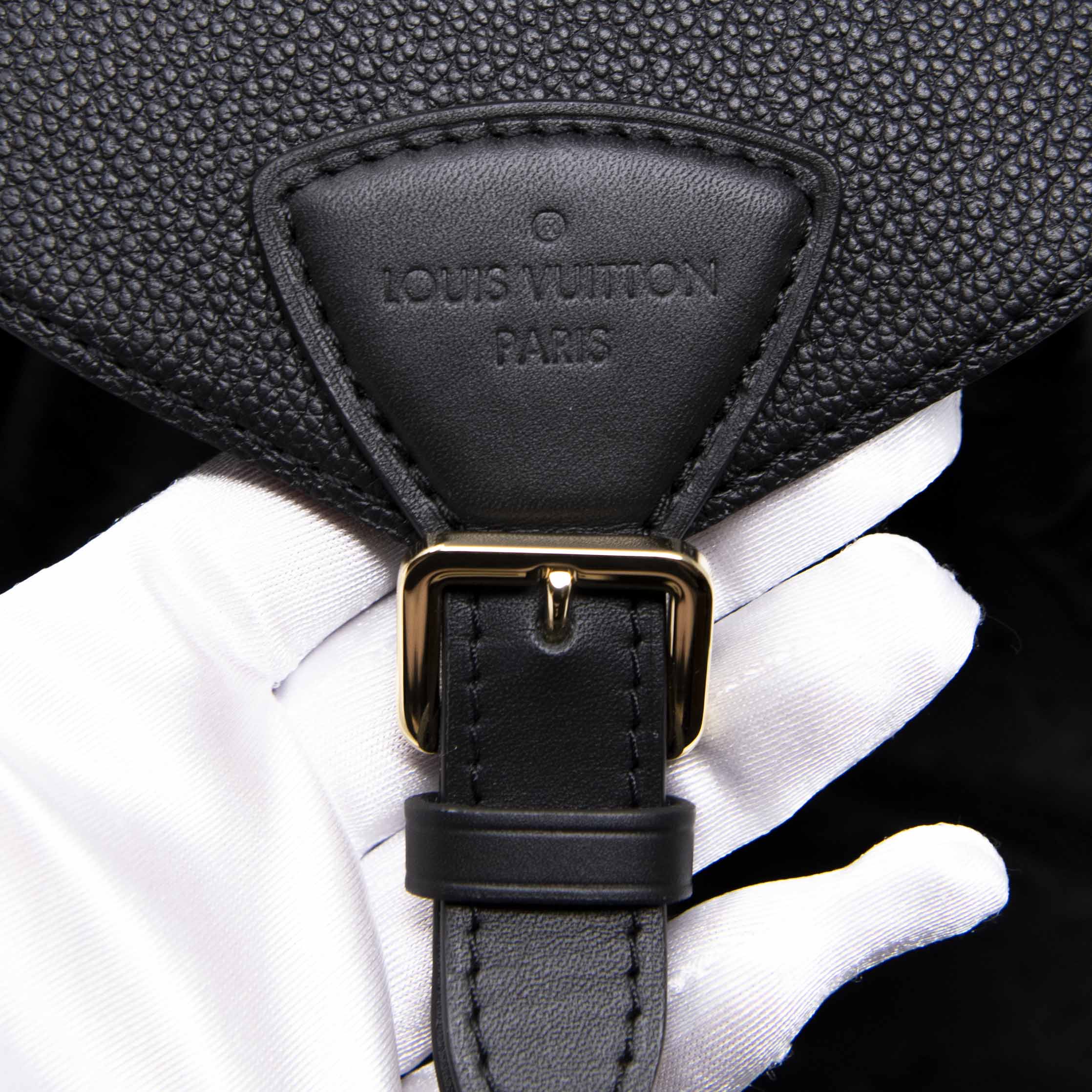 Louis Vuitton Black Empreinte Montsouris PM