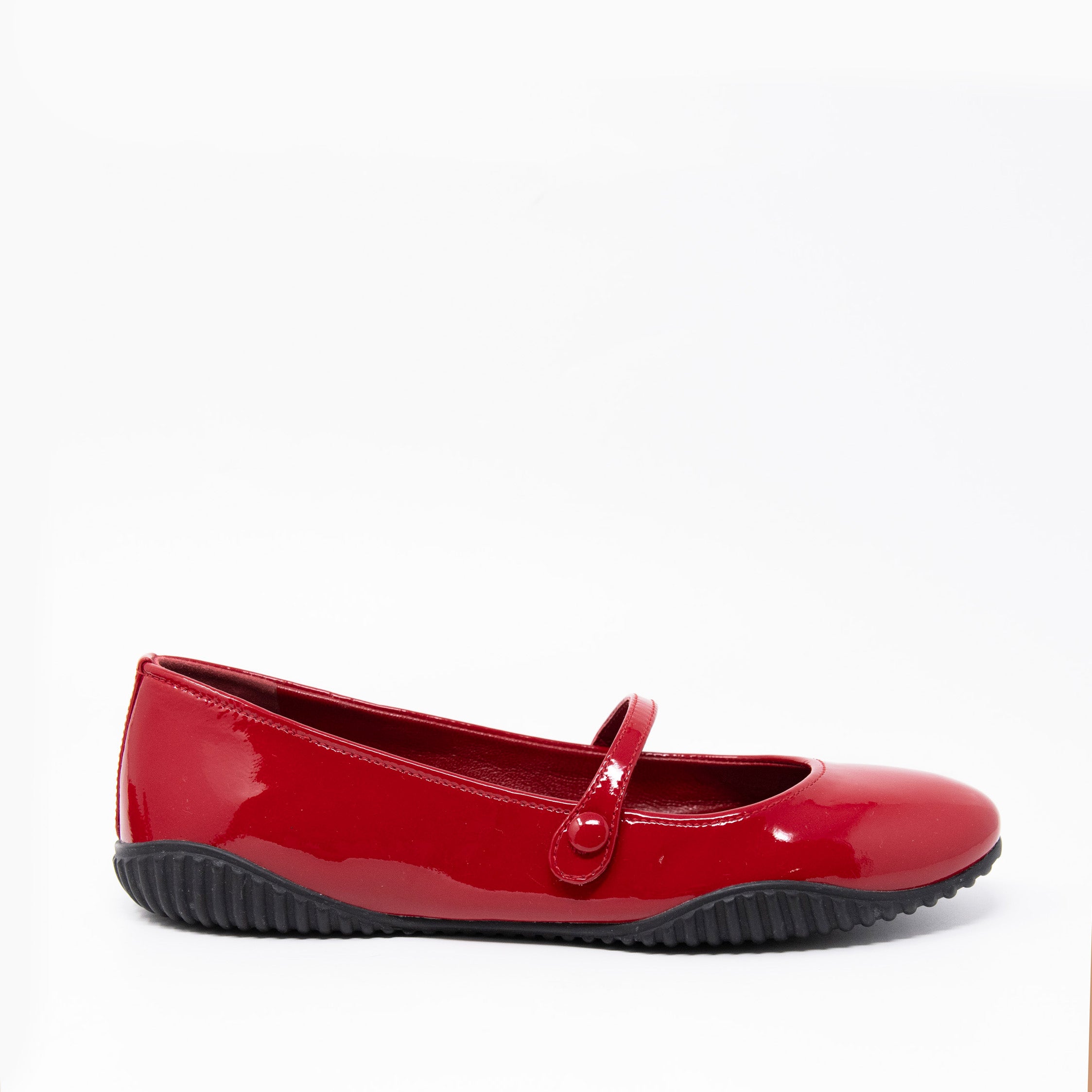 Prada Sport Red Mary Jane Flats 38.5