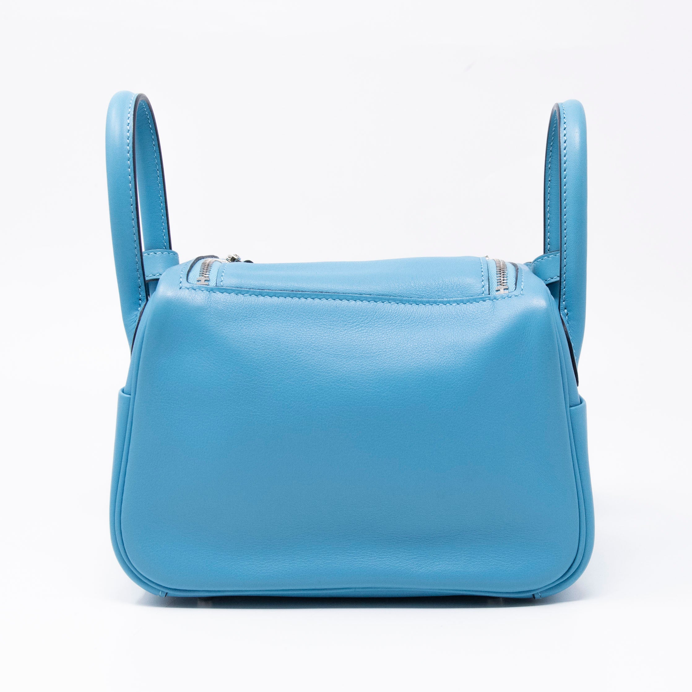 Hermes Bleu Du Nord Swift Mini Lindy