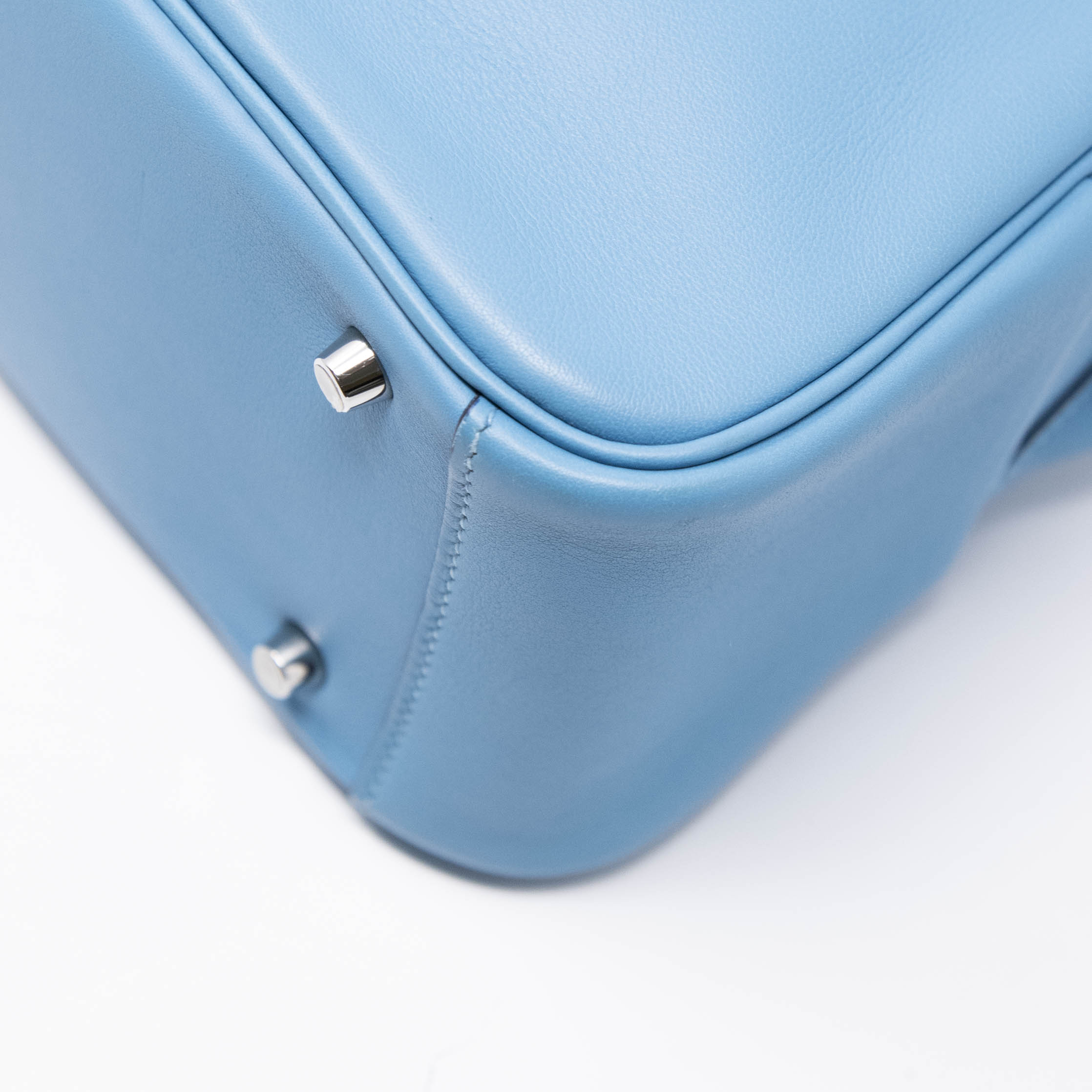 Hermes Bleu Du Nord Swift Mini Lindy