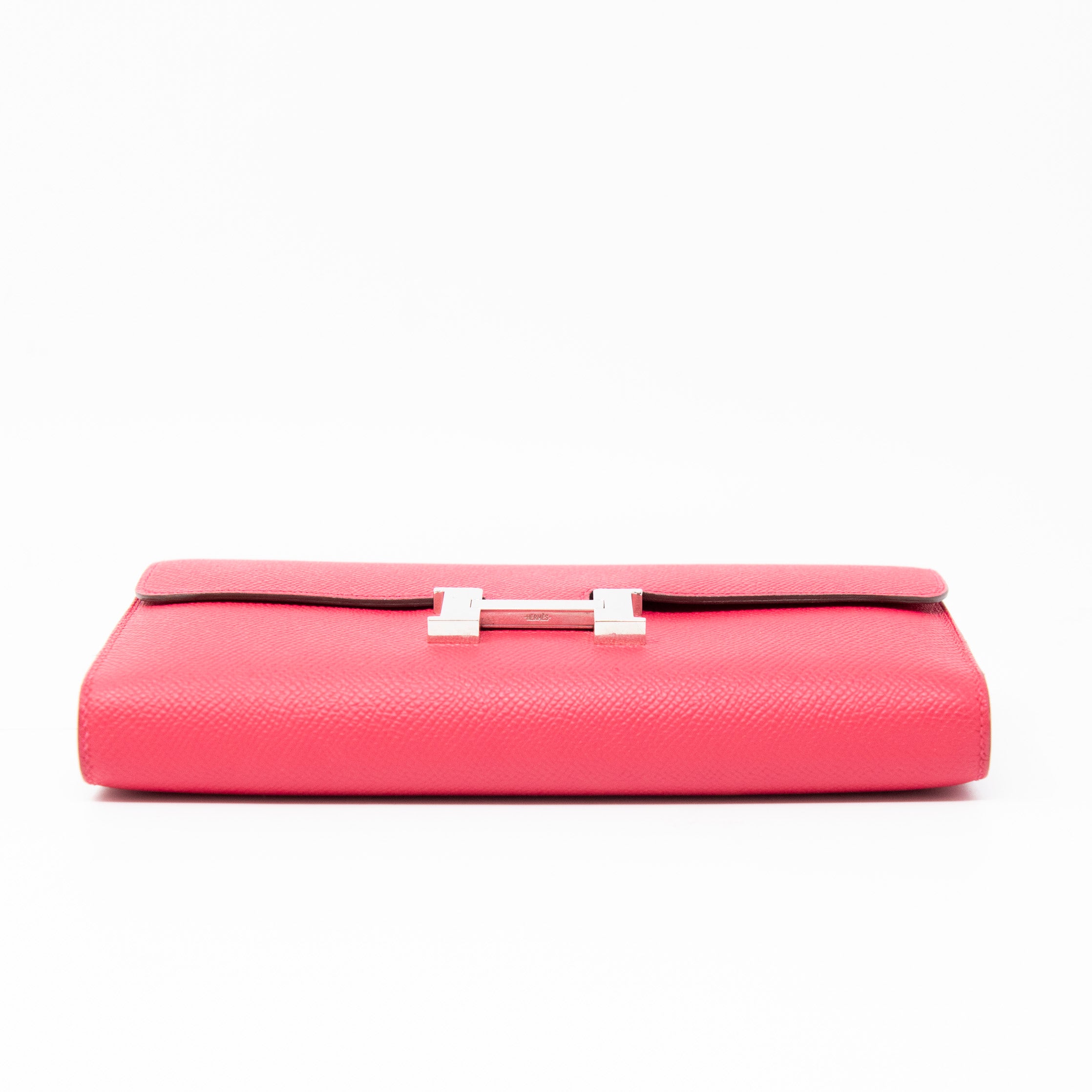 Hermes Rose Extreme Long  Constance Wallet