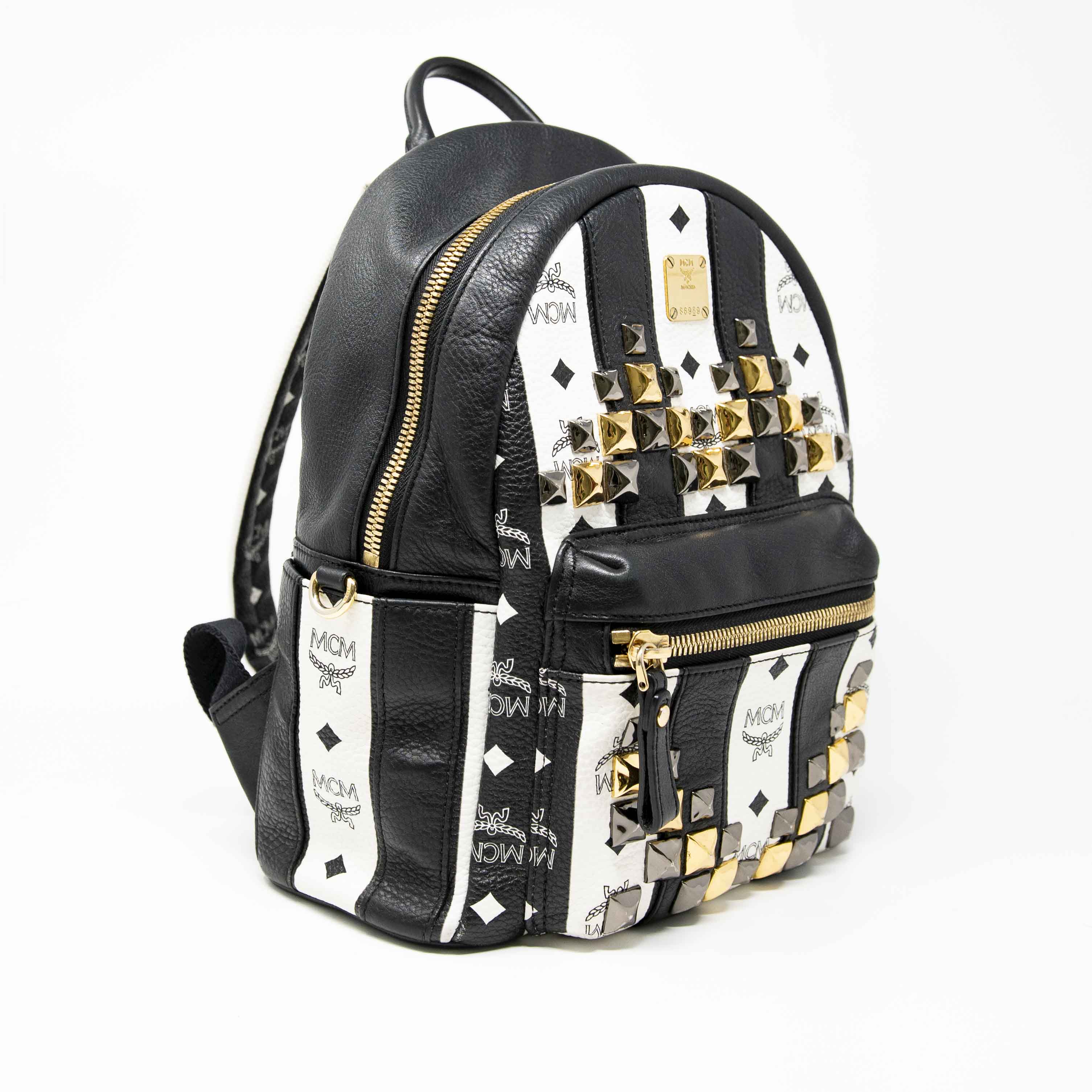 Mcm mini stark backpack best sale