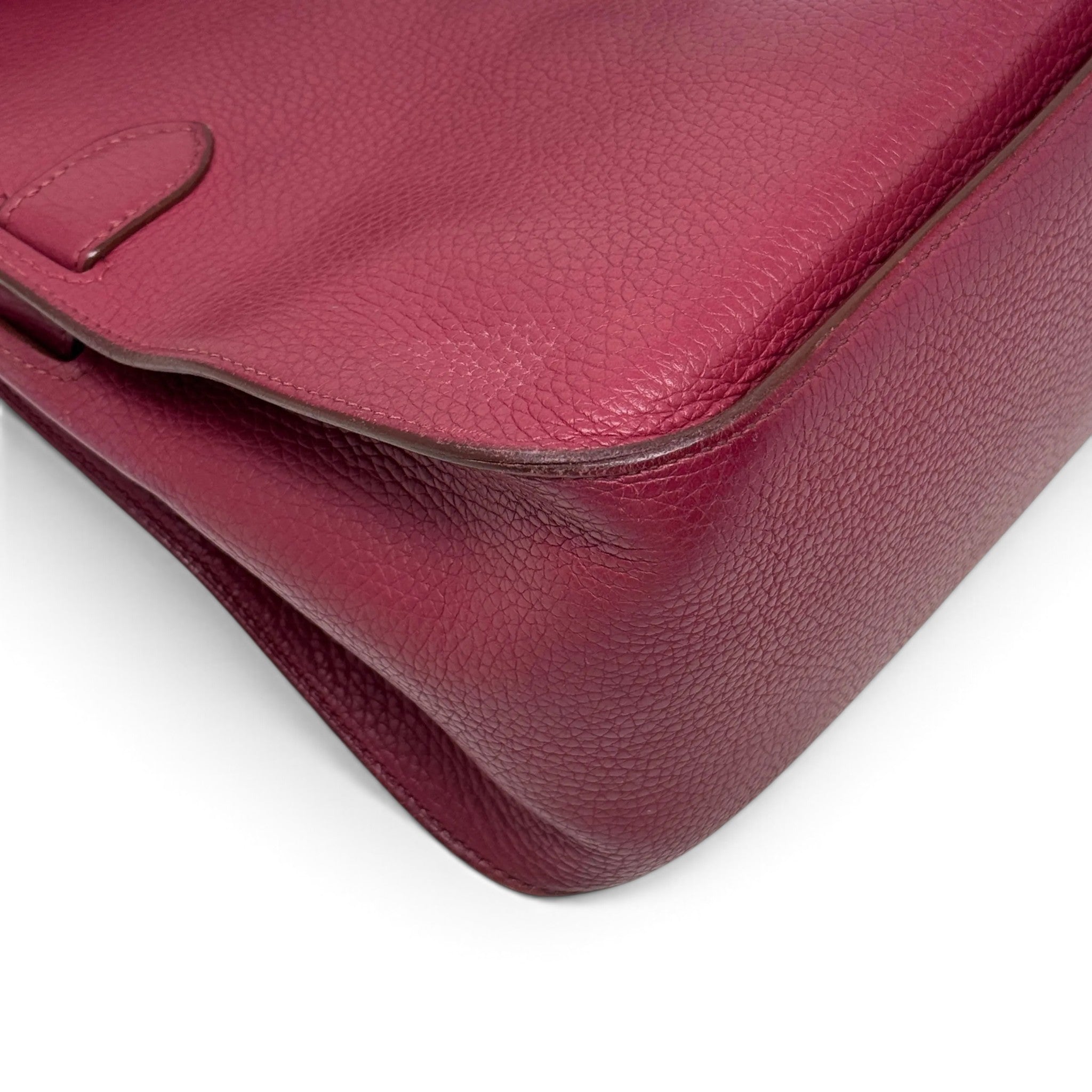 Hermes Rouge Grenat Clemence Jypsiere 31