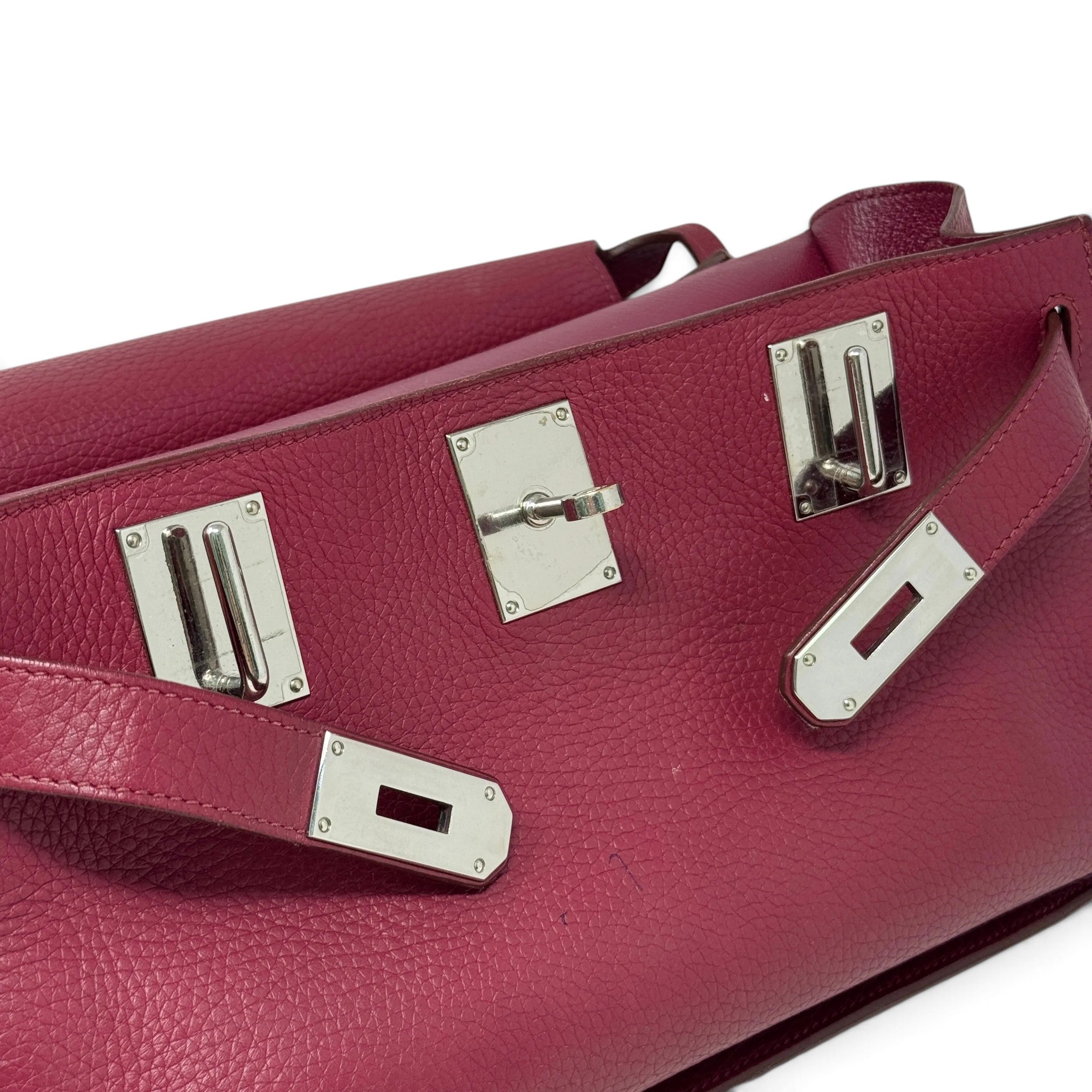 Hermes Rouge Grenat Clemence Jypsiere 31