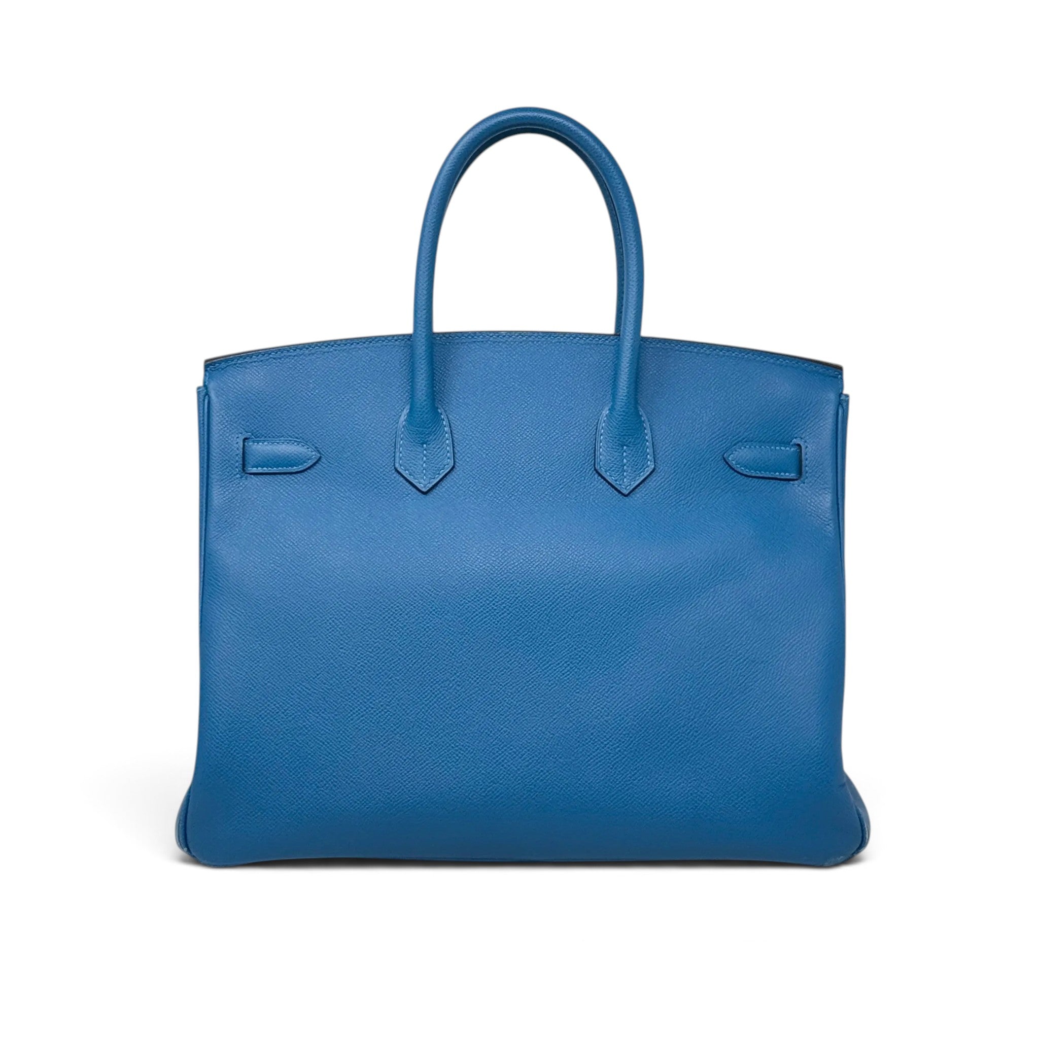 Hermes Bleu Hydra Epsom Birkin 35