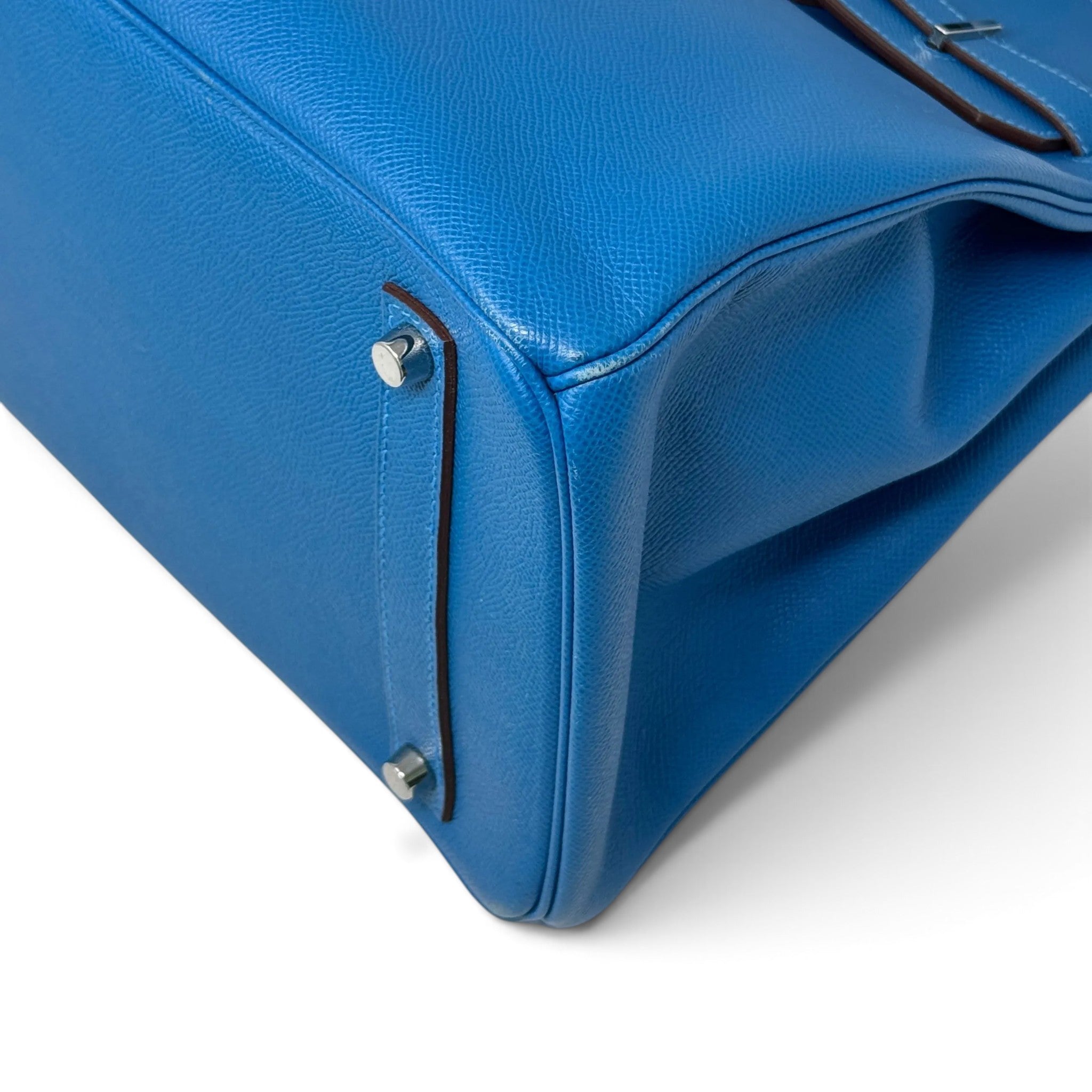 Hermes Bleu Hydra Epsom Birkin 35