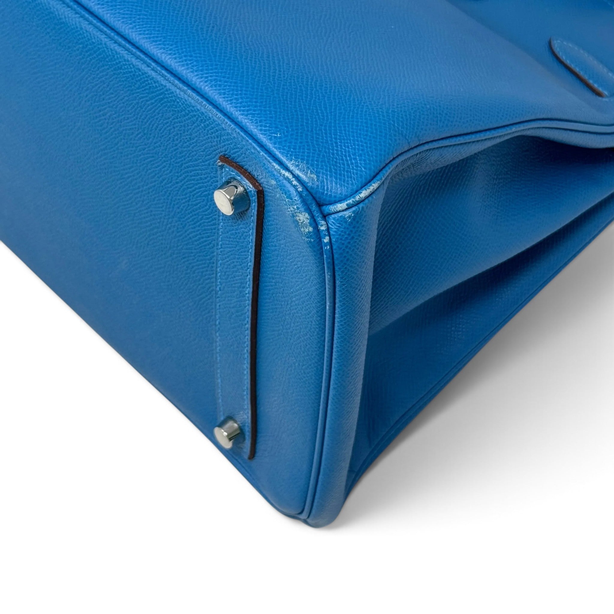 Hermes Bleu Hydra Epsom Birkin 35