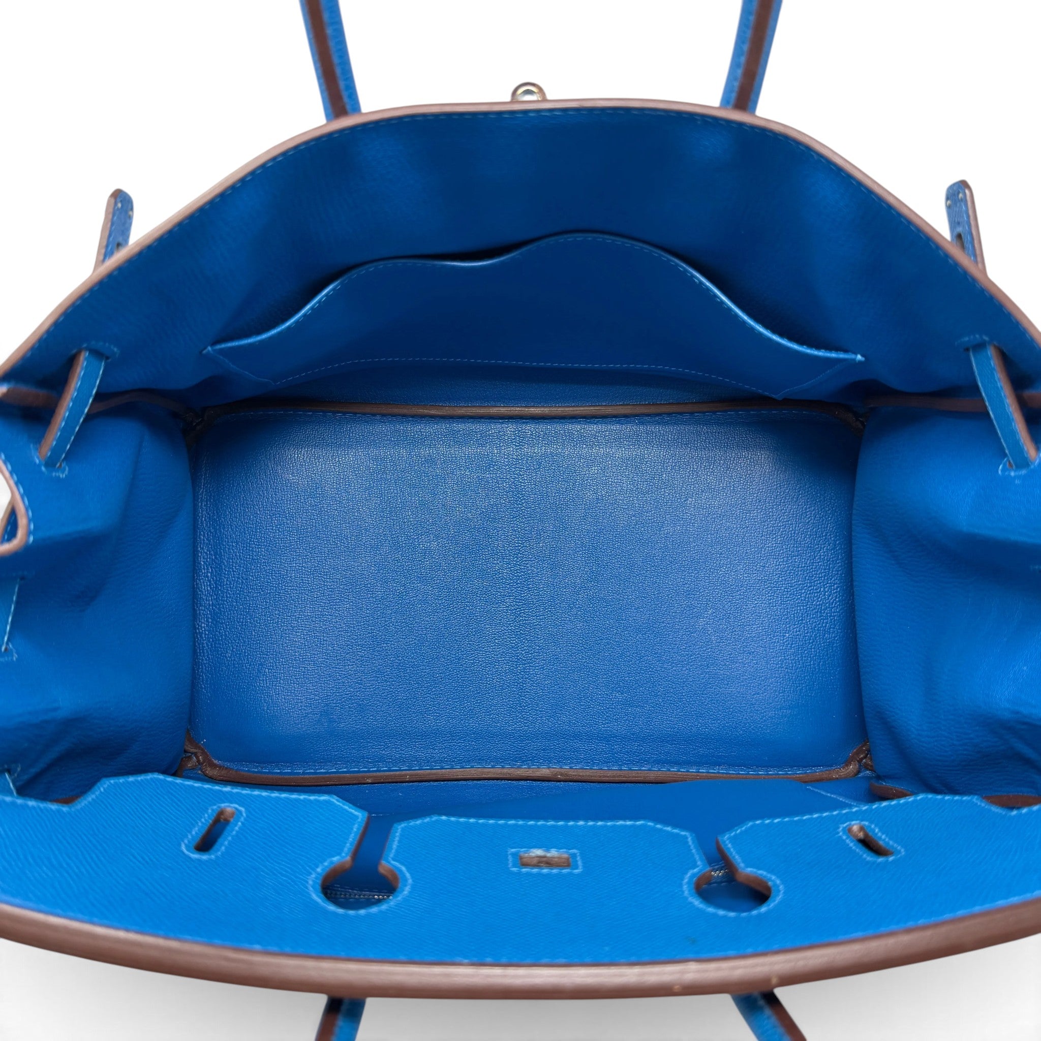 Hermes Bleu Hydra Epsom Birkin 35