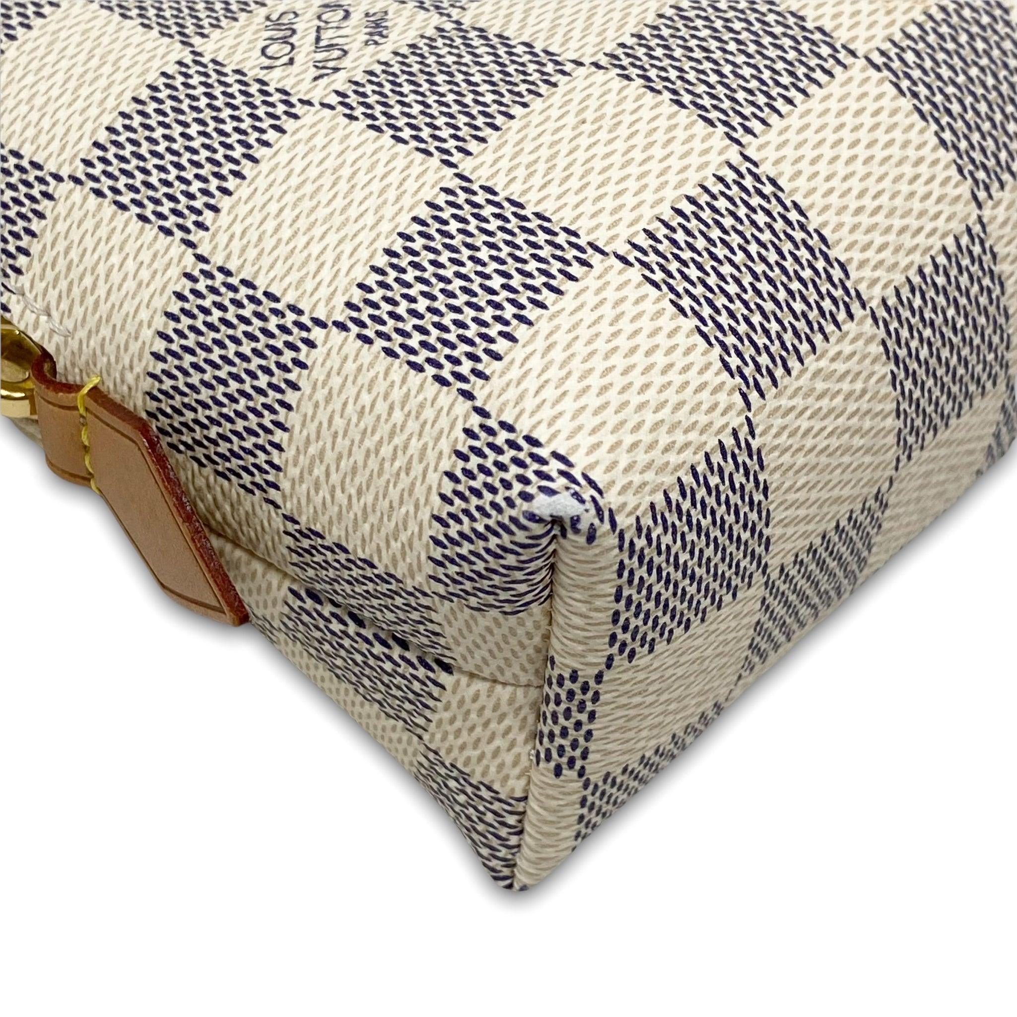 Louis Vuitton Azur Damier Ebene Cosmetic Pouch GM