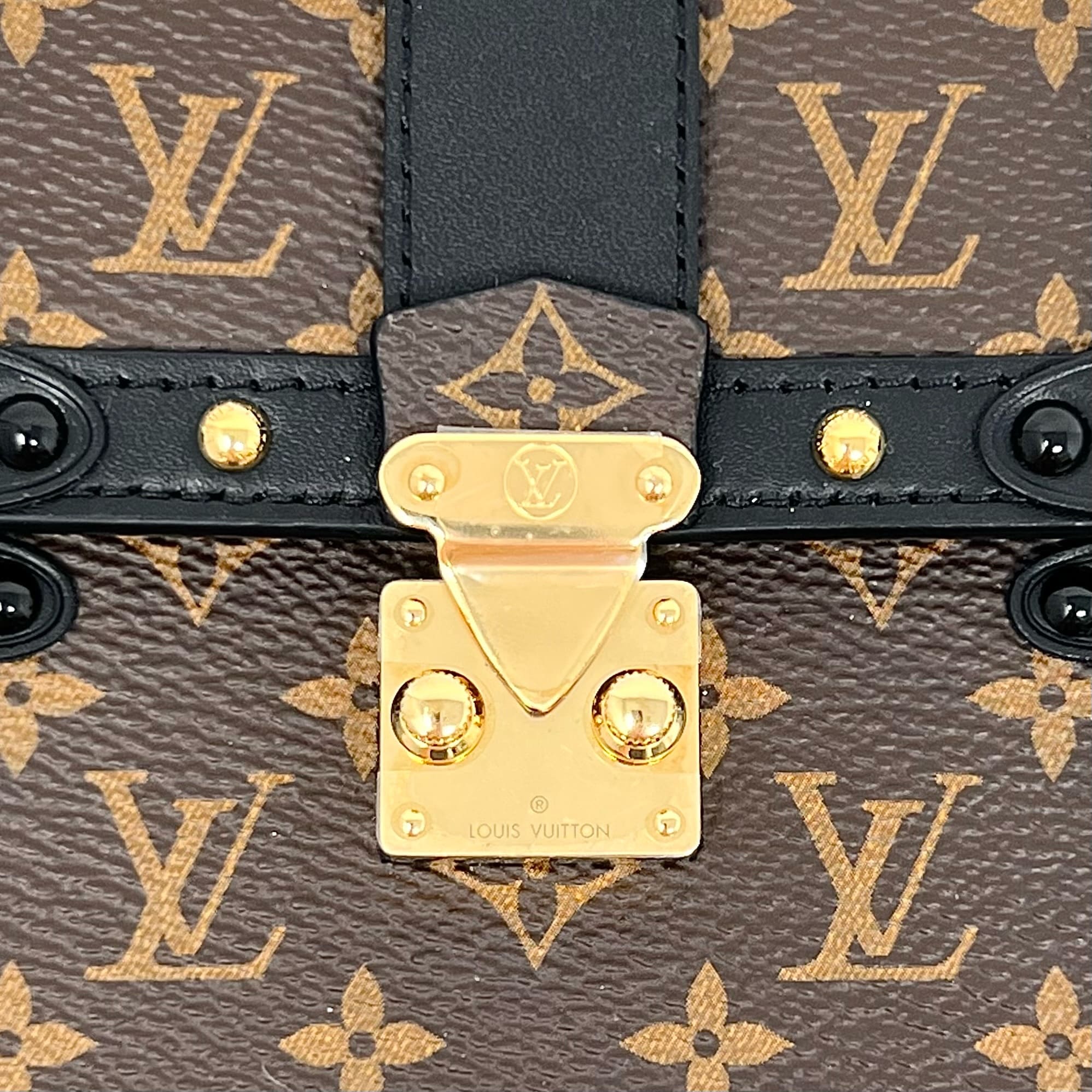 Louis Vuitton Monogram Vertical Trunk Pochette