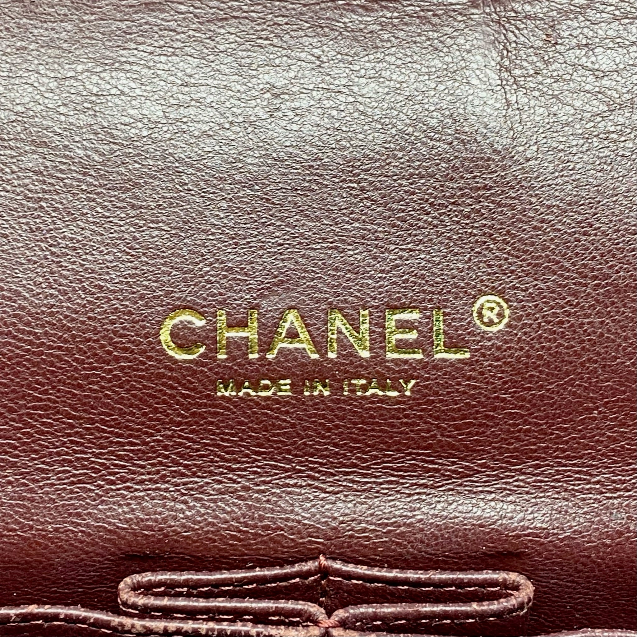 Chanel Black Lambskin Maxi Classic Flap