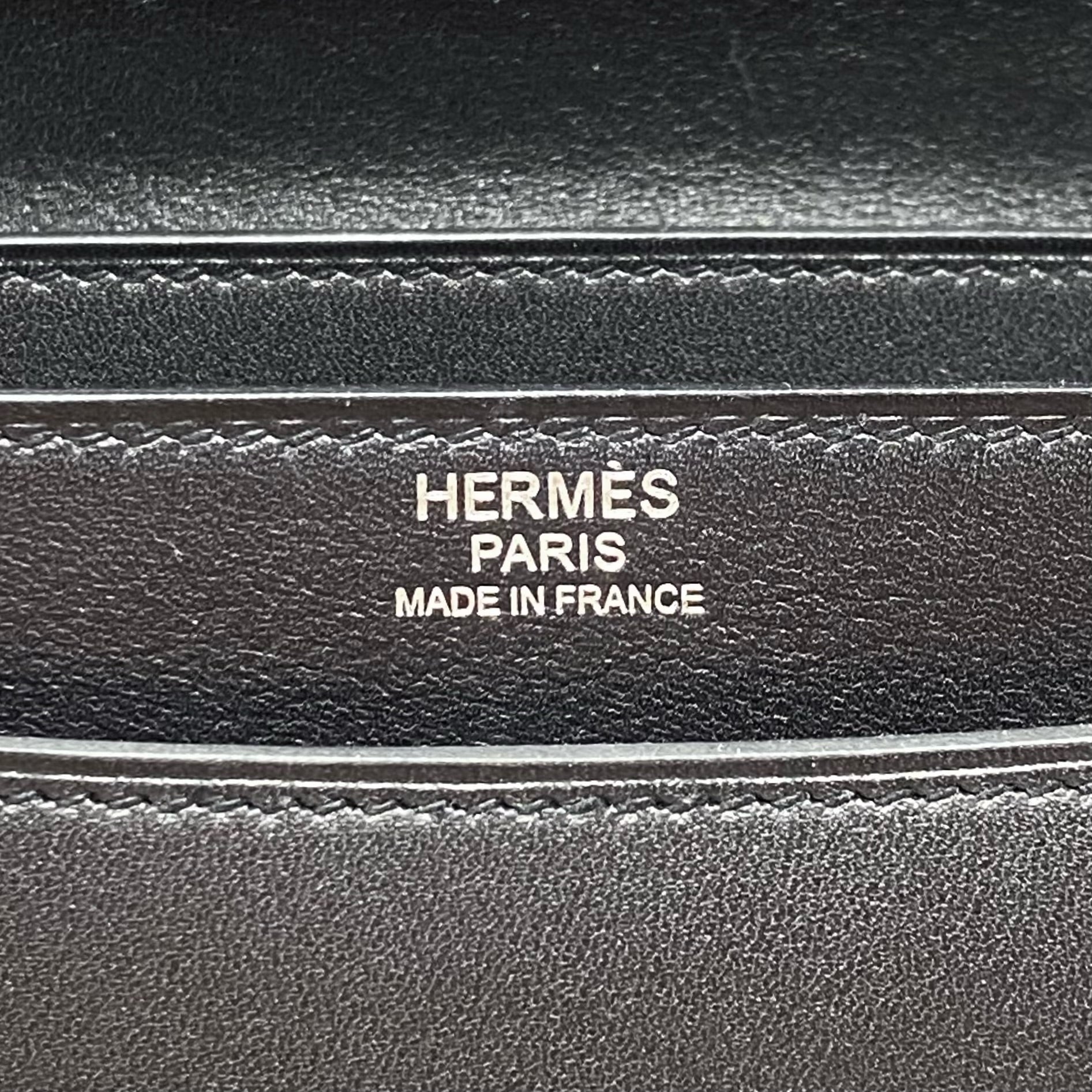 Hermes Noir Box 2002-20 Bag