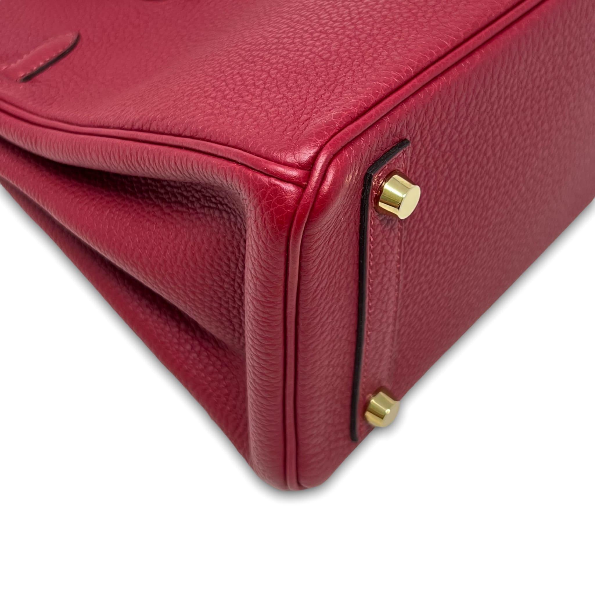 Hermes Rouge Grenat Togo Birkin 25