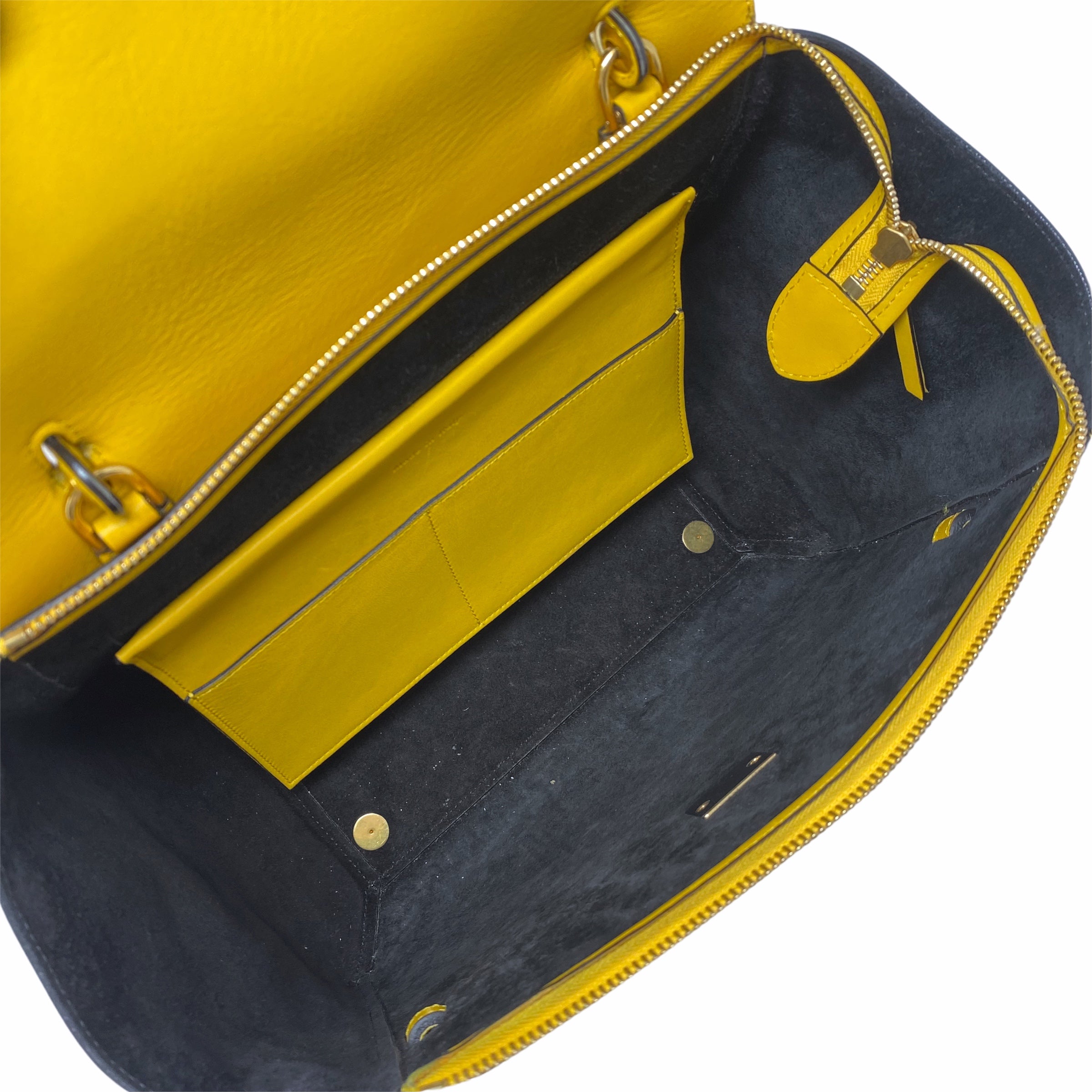 Celine Yellow Mini Belt Bag