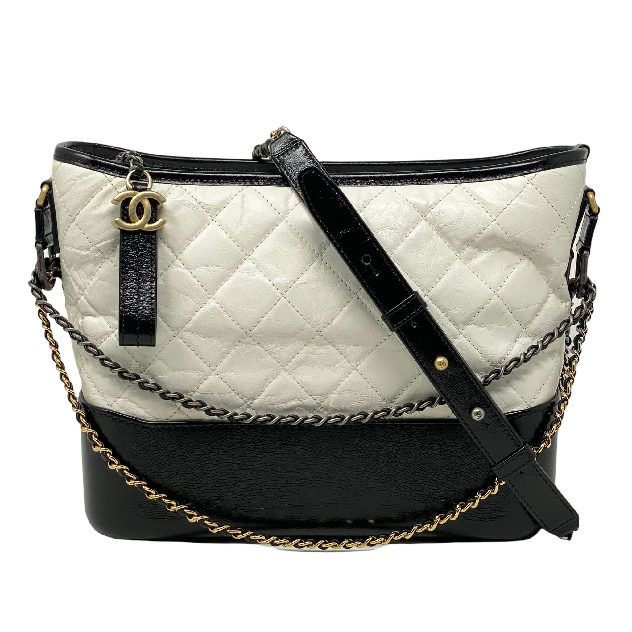 Chanel White Medium Gabrielle Bag