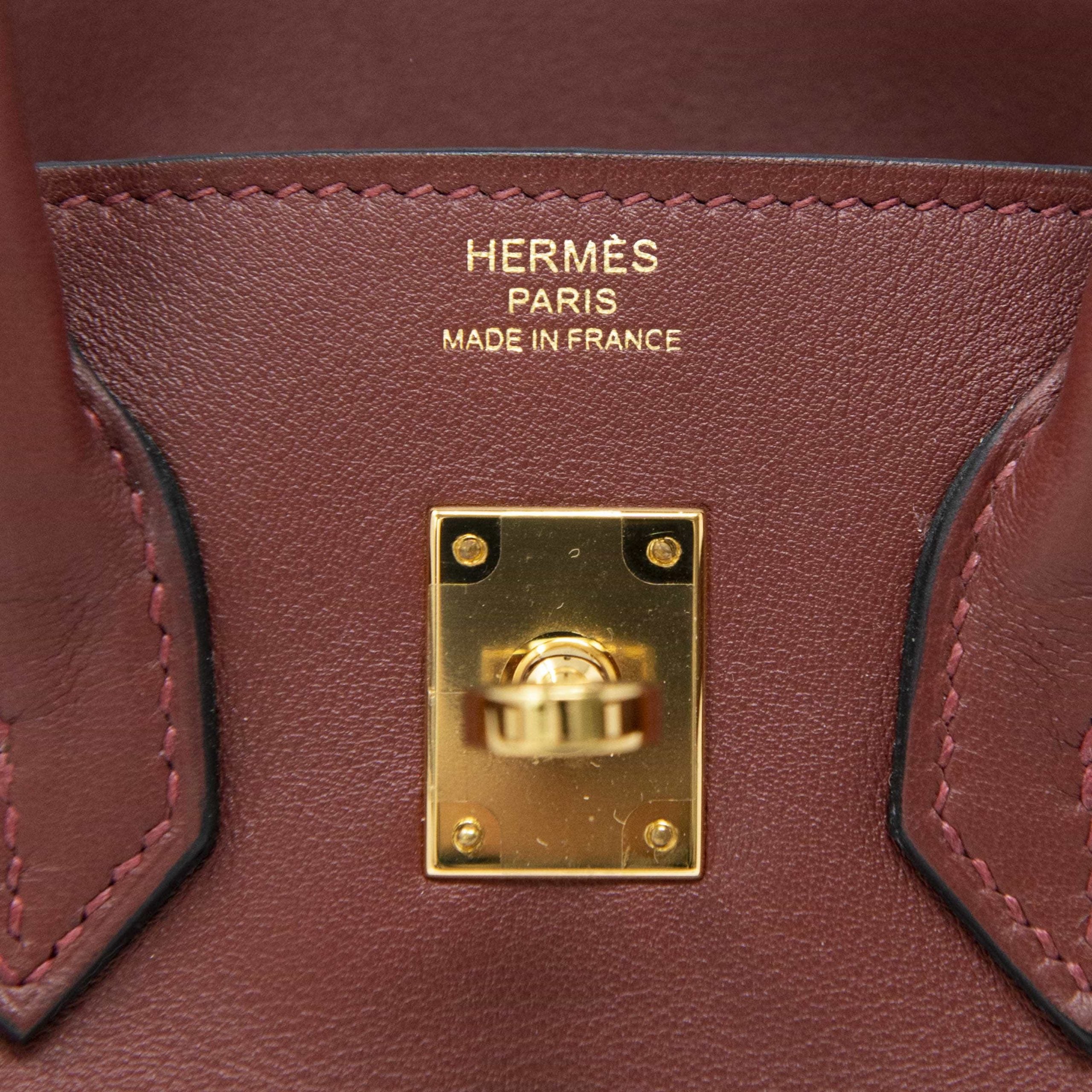 Hermes Rouge H Swift Birkin 25