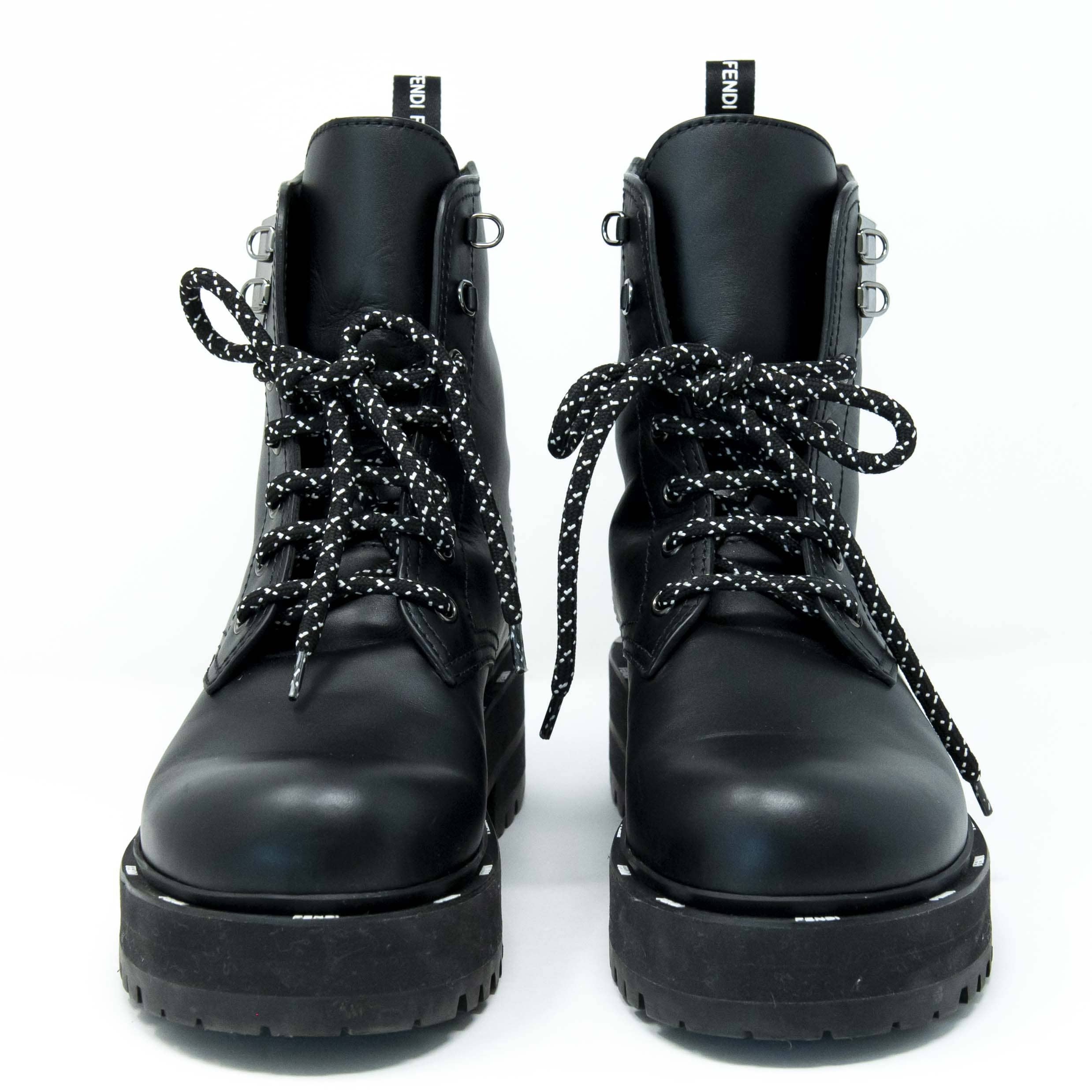 Fendi Black Freedom 50 Boots 40