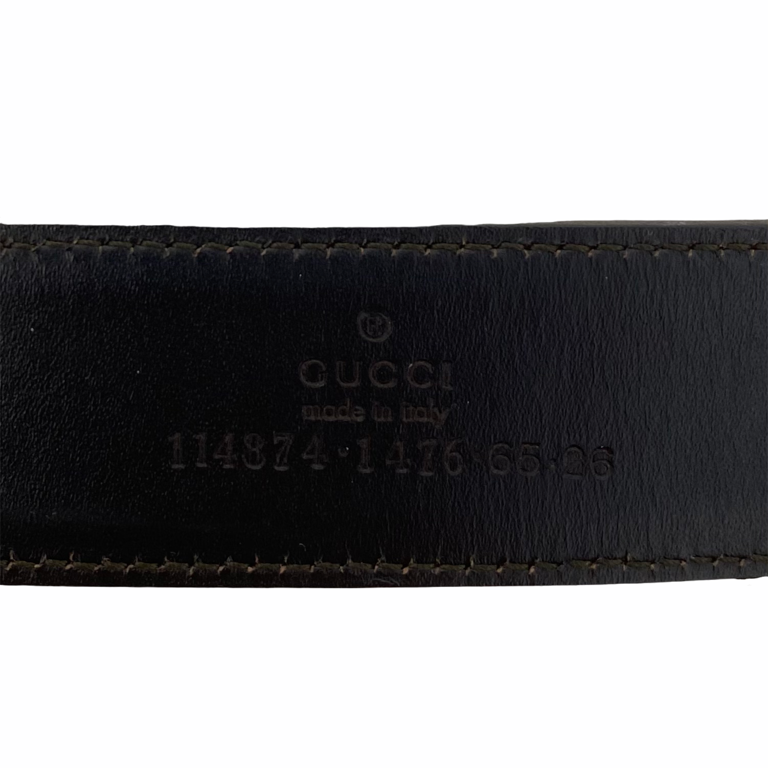 Gucci Red Canvas Belt 65/26