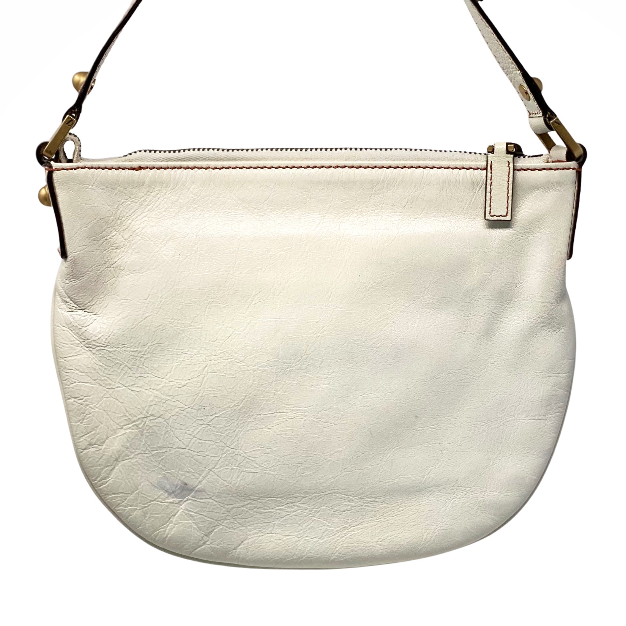 Gucci White Small Blondie Hobo