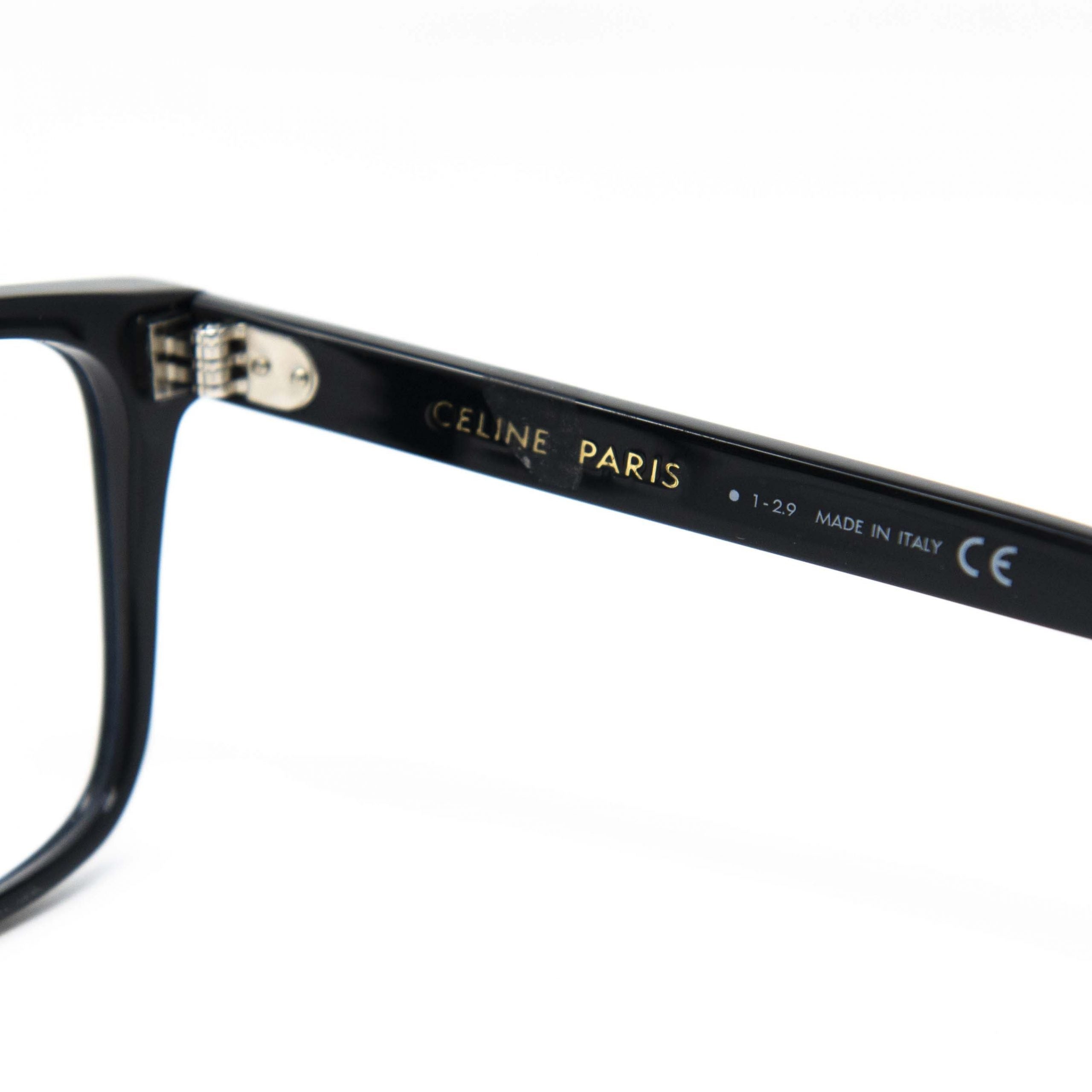 Celine Black Square Prescription Glasses CL500301