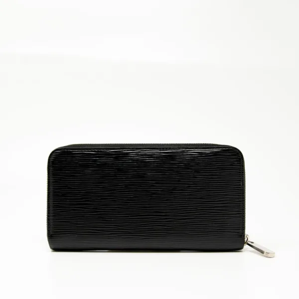 Louis Vuitton Black Epi Zippy Wallet