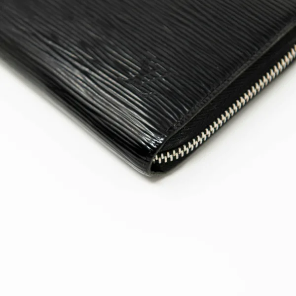 Louis Vuitton Black Epi Zippy Wallet