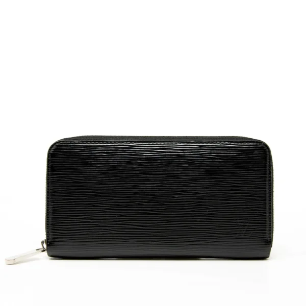 Louis Vuitton Black Epi Zippy Wallet