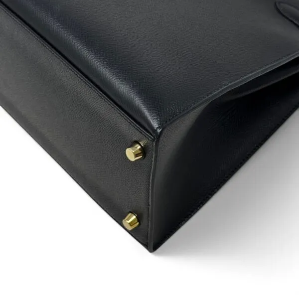 Hermes Noir Epsom Kelly 28