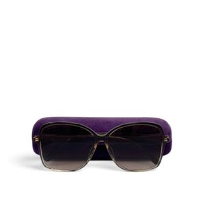 Gucci Brown Oversized Square Sunglasses
