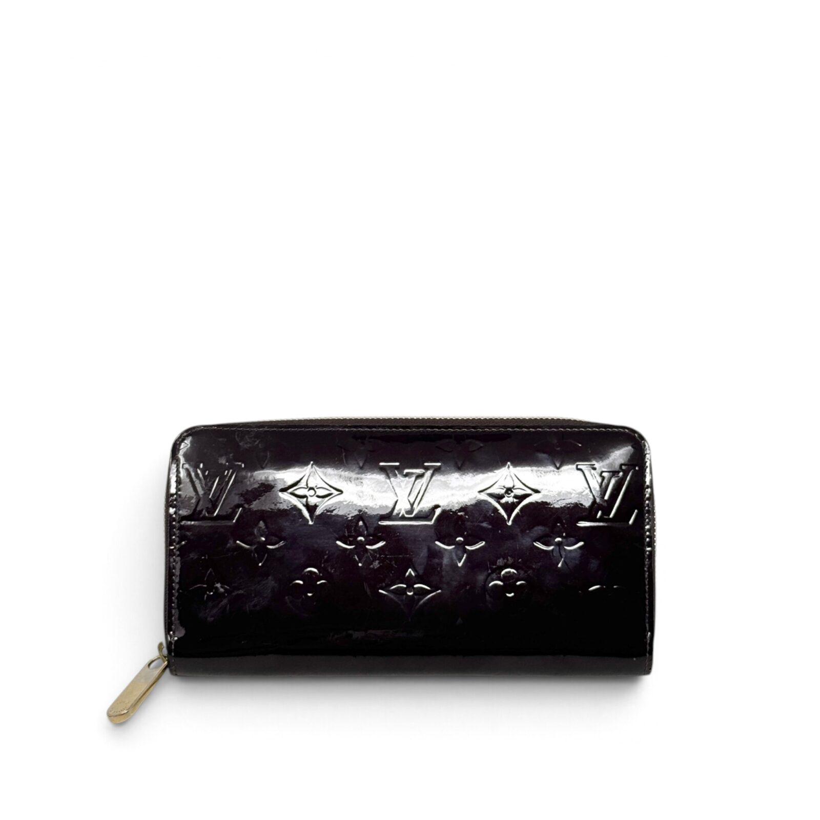 Louis Vuitton Amarante Vernis Zippy Wallet